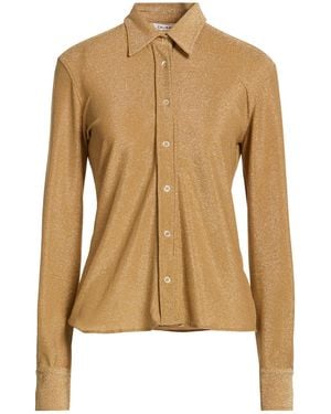 Caliban Shirt Polyamide, Metallic Polyester, Elastane - Natural