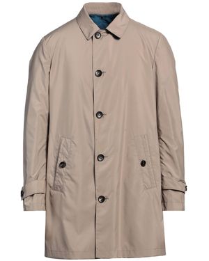 Allegri Overcoat & Trench Coat Polyester - Natural