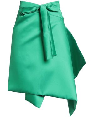 SIMONA CORSELLINI Mini Skirt Polyester - Green
