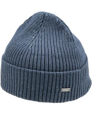Herno Hat Viscose, Polyamide, Virgin Wool - Blue