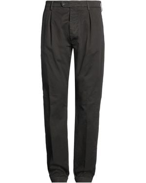 Messagerie Charcoal Pants Cotton, Elastane - Gray