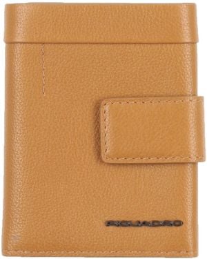 Piquadro Wallet Cow Leather - Brown
