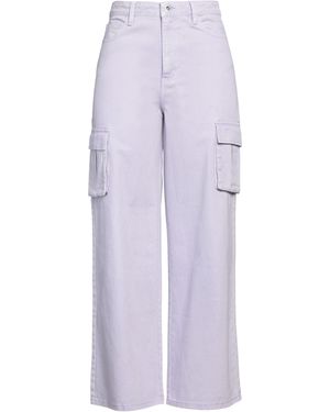 Self-Portrait Trousers - Purple