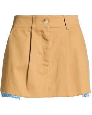 Dixie Mini Skirt Cotton - Natural