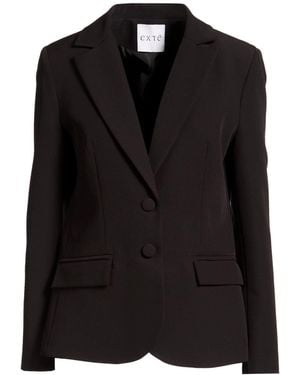 Exte Blazer Polyester, Elastic Fibers - Black