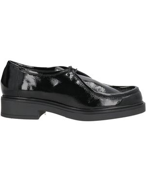 MASSIMO BALDI Lace-Up Shoes Leather - Black