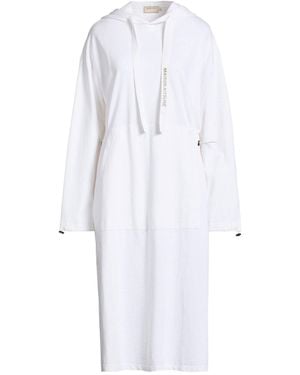 Maison Kitsuné Midi Dress Cotton - White
