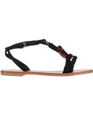 Alberta Ferretti Sandales - Noir