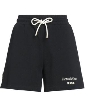 MSGM Shorts E Bermuda - Nero