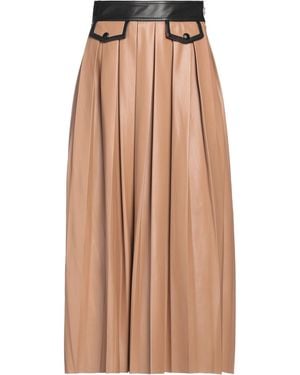 Nenette Midi Skirt - Brown