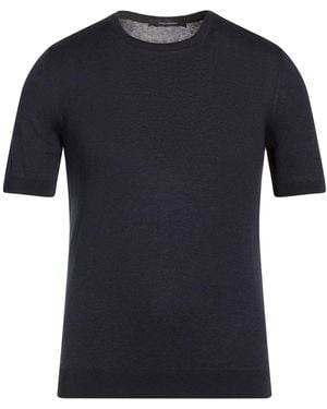 Tagliatore Midnight Sweater Silk - Black