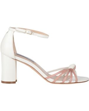 Stuart Weitzman Sandals Leather - Natural