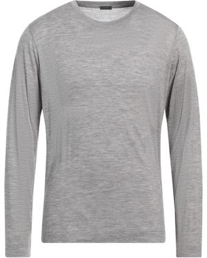 Zanone Light Wool T-Shirt in Blue for Men | Lyst