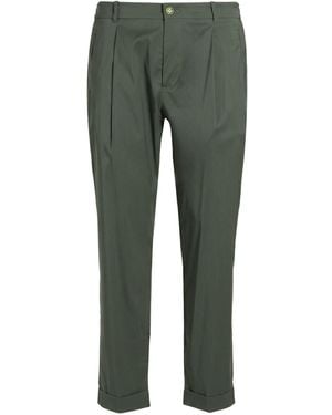 Berwich Military Pants Virgin Wool, Polyamide, Silk, Elastane - Green