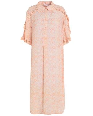 See By Chloé Midi-Kleid - Pink