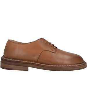 Marsèll Tan Lace-Up Shoes Calfskin - Brown