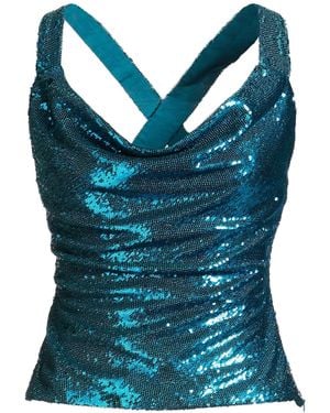 alma sanchez Top Polyester - Blue