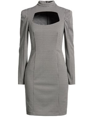 Cristinaeffe Mini Dress Polyester, Polyamide, Elastane - Gray