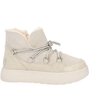 CafeNoir Ankle Boots - Natural