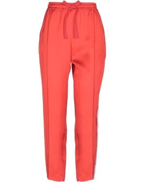 Semicouture Trousers Viscose - Red