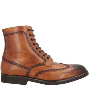 Fratelli Tan Ankle Boots Calfskin - Brown