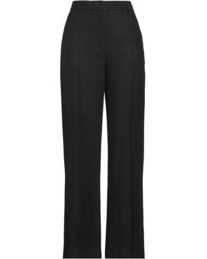TOTEME Trousers Viscose, Wool - Black