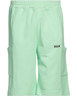 MSGM Shorts E Bermuda - Verde