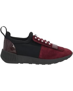 Sergio Rossi Trainers Textile Fibres, Leather - Brown