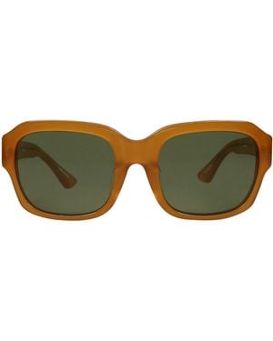 Linda Farrow Sonnenbrille - Grün