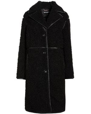 KARL LAGERFELD Shearling & Teddy - Black
