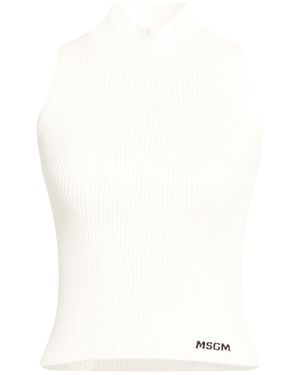 MSGM Turtleneck - White