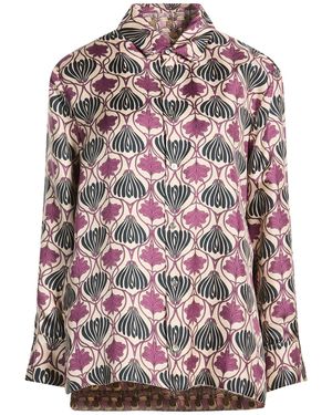 Max Mara Lilac Shirt Silk - Purple