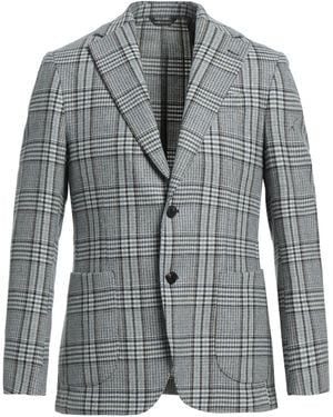 Giampaolo Blazer Wool, Polyamide, Polyester - Gray