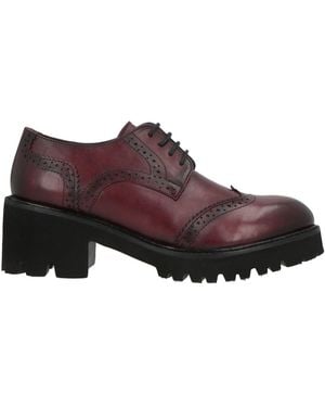 Nila & Nila Loafers Leather - Purple
