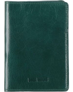 Uma Wang Document Holder Cow Leather - Green