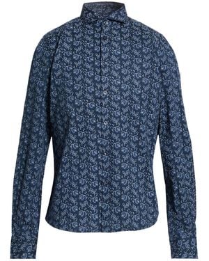 Yes-Zee Shirt Cotton, Elastane - Blue