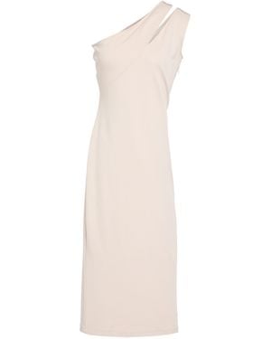 Motel Midi Dress - White