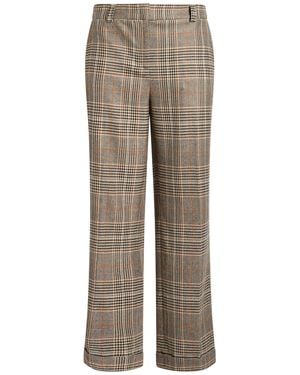 Via Masini 80 Pants Polyester, Viscose, Elastane - Gray