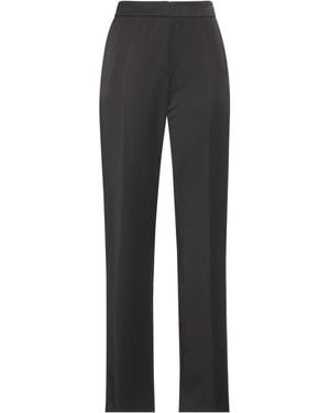 Clips More Charcoal Trousers Polyester, Viscose, Elastane - Grey