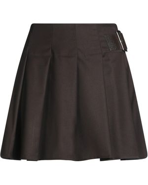 Haveone Mini Skirt Polyamide, Viscose, Elastane - Black
