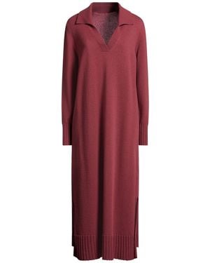 Fedeli Midi-Kleid - Rot