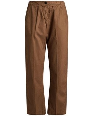 Massimo Alba Trousers Cotton, Lycra - Brown