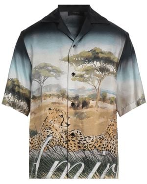 Amiri Shirt Silk - Grey