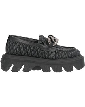 Casadei Loafers Leather - Gray