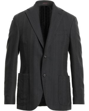 The Gigi Blazer Wool, Cotton - Black