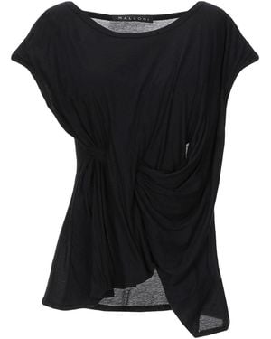 Malloni T-Shirt Cotton - Black