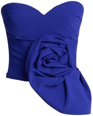 La Petite Robe Di Chiara Boni Top - Blue