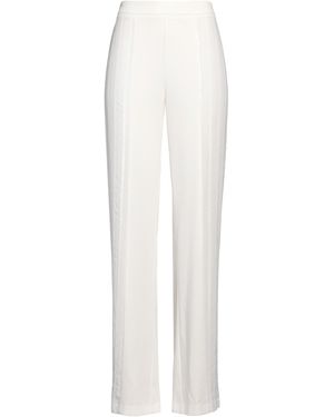 CAMILLA Pants Polyester, Elastane - White