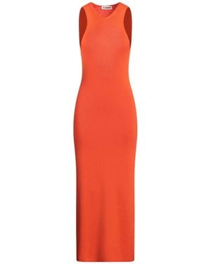 Jil Sander Midi Dress - Red