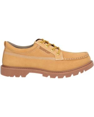 Caterpillar Sand Lace-Up Shoes Leather - Brown